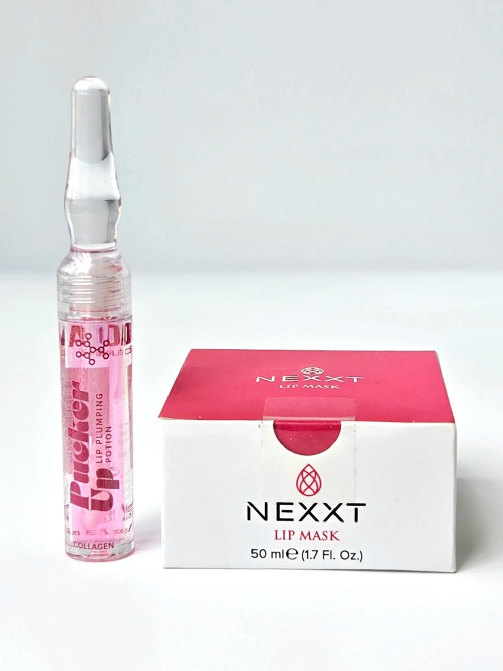 NEXXT Lip Mask 50ml & Pucker Up Lip Plumping Potion Set NEW 50 ml (1.7 fl. oz.) - Picture 6 of 8